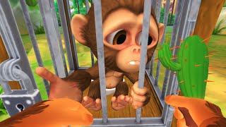 Download Lagu Я Обезьяна #1 Кид в Зоопарке играет в симулятор обезьяны I Am Monkey - пурумчата MP3