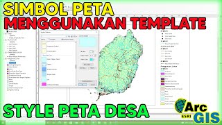 Map Symbols Using the Village Map Style Template || ArcGIS Tutorial