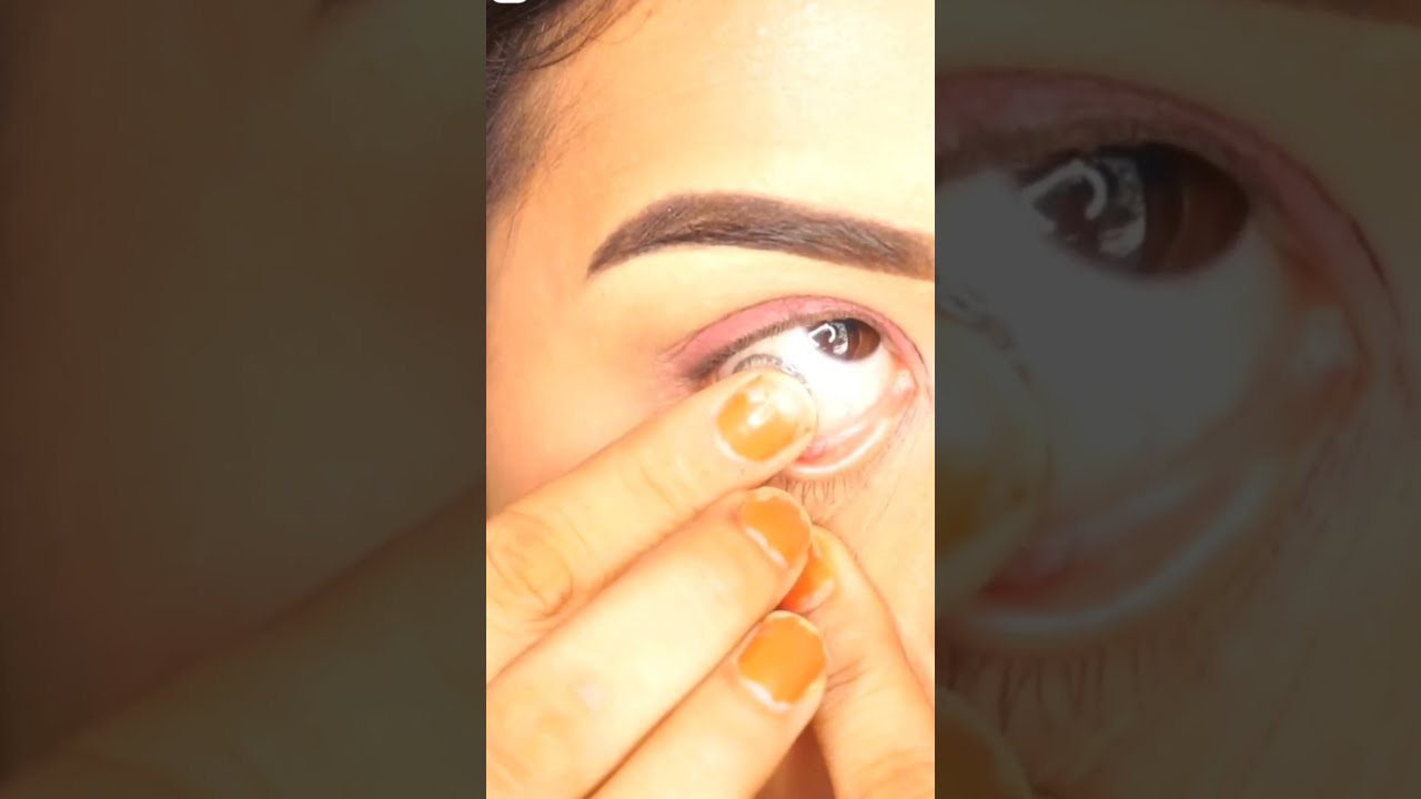 Eye Lens Lagane Ka Ashan Tarika Tiktokviral Short Video