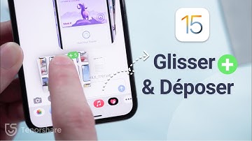 iOS 15 drag and drop : Comment faire un glisser-déposer sur iPhone