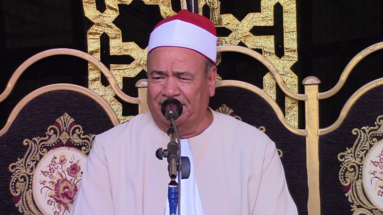 الشيخ على نجم عساكر = عزاء حرم الأستاذ الدكتور عبدالحكم صالح سلامه -دروه-أشمون-منوفيه 22-7-2017