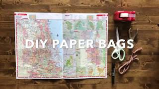 Recycled Product Bags Tutorial - A Crafty Concept