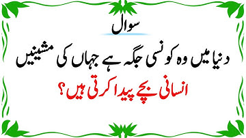 Top islamic question and answer | general knowledge quiz in urdu | gk paheliyan