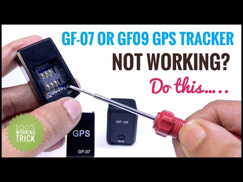 GF-07 or GF-09 GPS Tracker not working: Troubleshooting Tips