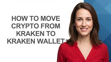 How to Move Crypto From Kraken to Kraken Wallet - AshleyHowTo