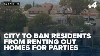 Residents divided over new El Paso ordinance banning home-based entertainment venues