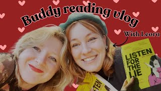 Buddy reading vlog with @leoraaileen 📚🫶🏻 reading a crazy Booktok murder mystery together