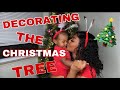 Putting Up The Christmas Tree With My 1 Year Old! VLOGMAS DAY 3