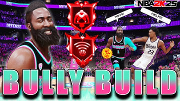 NEW BULLY BUILD BREAKS NBA 2K25! BEST PG BUILD HAS LEGEND STRONG HANDLE + ALL LEGEND SHOOTING BADGES