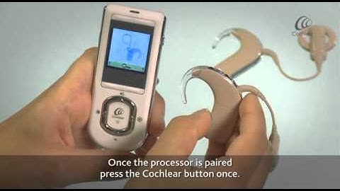 Pairing your Bilateral Sound Processors to your Remote Assistant