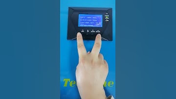 How to seeting Techfine solar inverter?