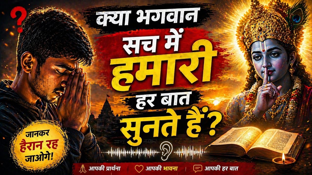 भगवान आपकी बात सुन रहे हैं या नहीं? ऐसे पहचानो😱| Does God Really Hear Every Prayer?