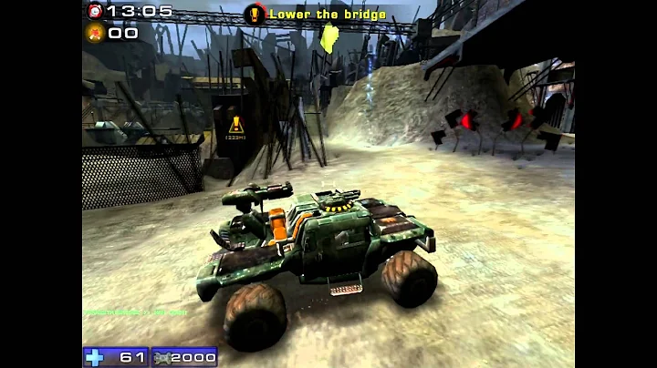 Let's play Unreal Tournament 2004 [17] Junkyard escape