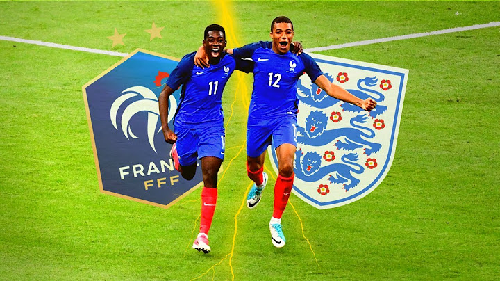 La DERNIÈRE fois que les BLEUS ont affronté l'ANGLETERRE !