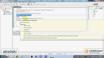 The implode() and explode() Functions in PHP