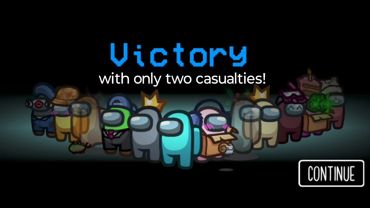 Crewmate Win in Among Us with only two casualties - YouTube