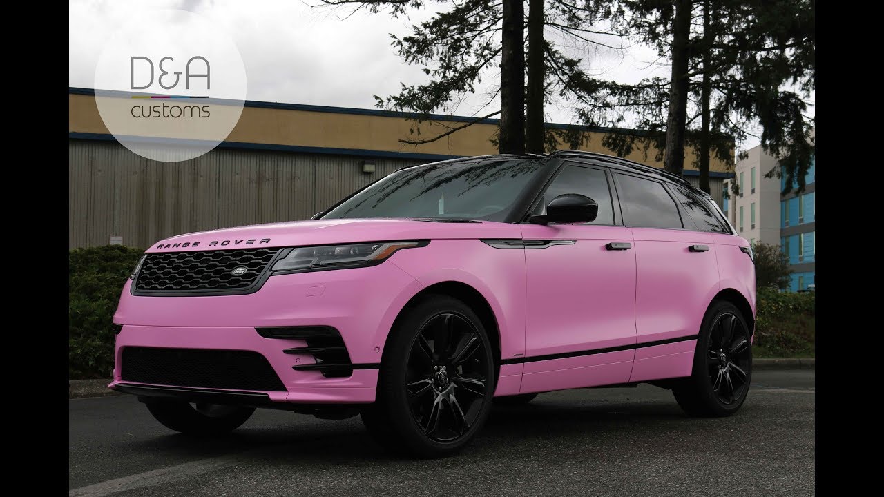 pink baby range rover