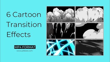 6 Cartoon Transition Effects MP4 Format | Pikbest.com