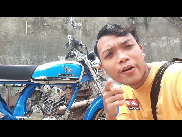 Review Motor CB Dilan Dengan Bahasa Thailand ( Moto Sailong ) class=