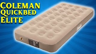 1 Week Sleeping On The Coleman Quickbed Elite Extra-High Airbed With Built-In Pump Full Review