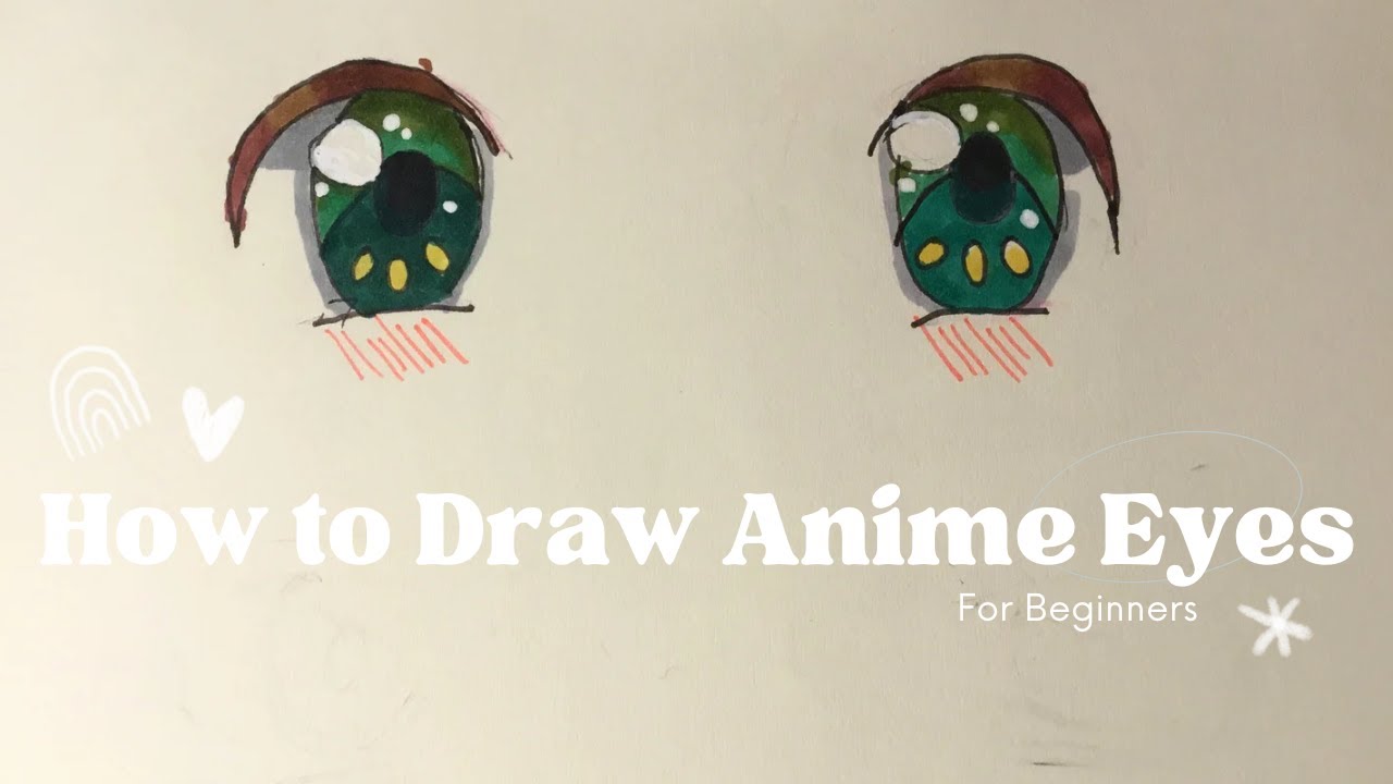 How to Draw Anime Eyes! Girl Anime Eyes Tutorial .* - YouTube