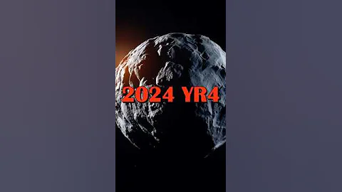 IS Asteroid 2024 YR4 hitting the Earth? | 2024 YR 4 asteroid impact #space #2024yr4 #asteroid