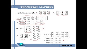 4  Transpose dan Invers Matriks