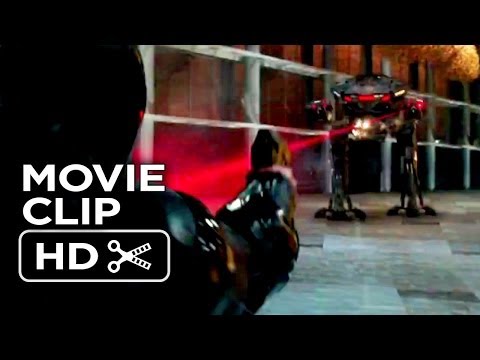 RoboCop Movie CLIP - RoboCop VS. ED-209 (2014) - Samuel L. Jackson Movie HD