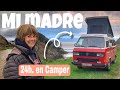 La primera vez de mi madre en furgoneta camper viaje pico madre e hijo