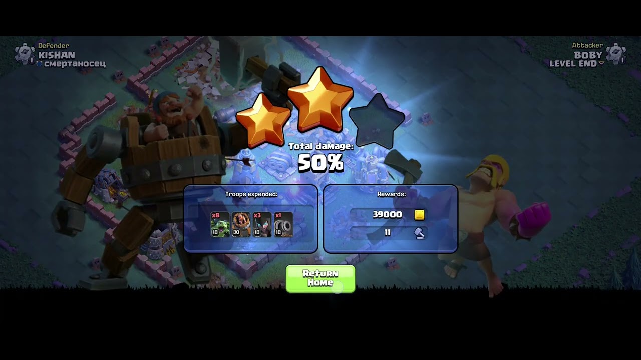 Clash of clans. Strategy, Action & Defense Game (Playtime 065)