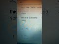 this is a 3 second song with google translation