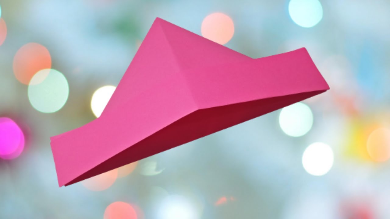 How to make paper hat / origami paper hat / paper craft / DIY mini