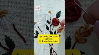 Segredo Do Ponto Margarida Bordado À Mão Fácil Para Iniciantes