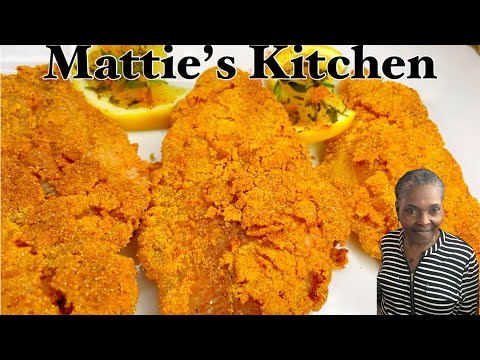 The Best Southern Fried Catfish | Pan Fried Catfish Recipe | Mattie’s Kitchen