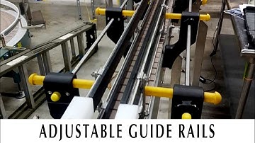 Fast, Repeatable Guide Rail Changeovers - Easy Adjust Rails®️