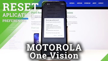 How to Reset App Preferences in MOTOROLA One Vision – Restore App Defaults