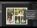 How to Create a Collage Template and Use Clipping Masks in Photoshop