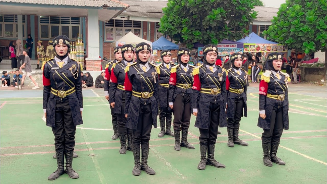 MERINDING! PASKIBRA SMA PLIS AL ASIYAH CIBINONG LPBB GEMERLAP