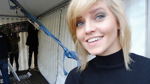 Nyncke vlogt op locatie Release Party Boerinnen Kalender 2018