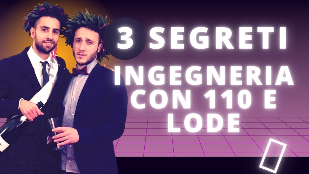 Media Per Laurearsi Con 110 E Lode Laurearsi in ingegneria con 110 e lode - 3 trucchi per farlo🪄 - YouTube