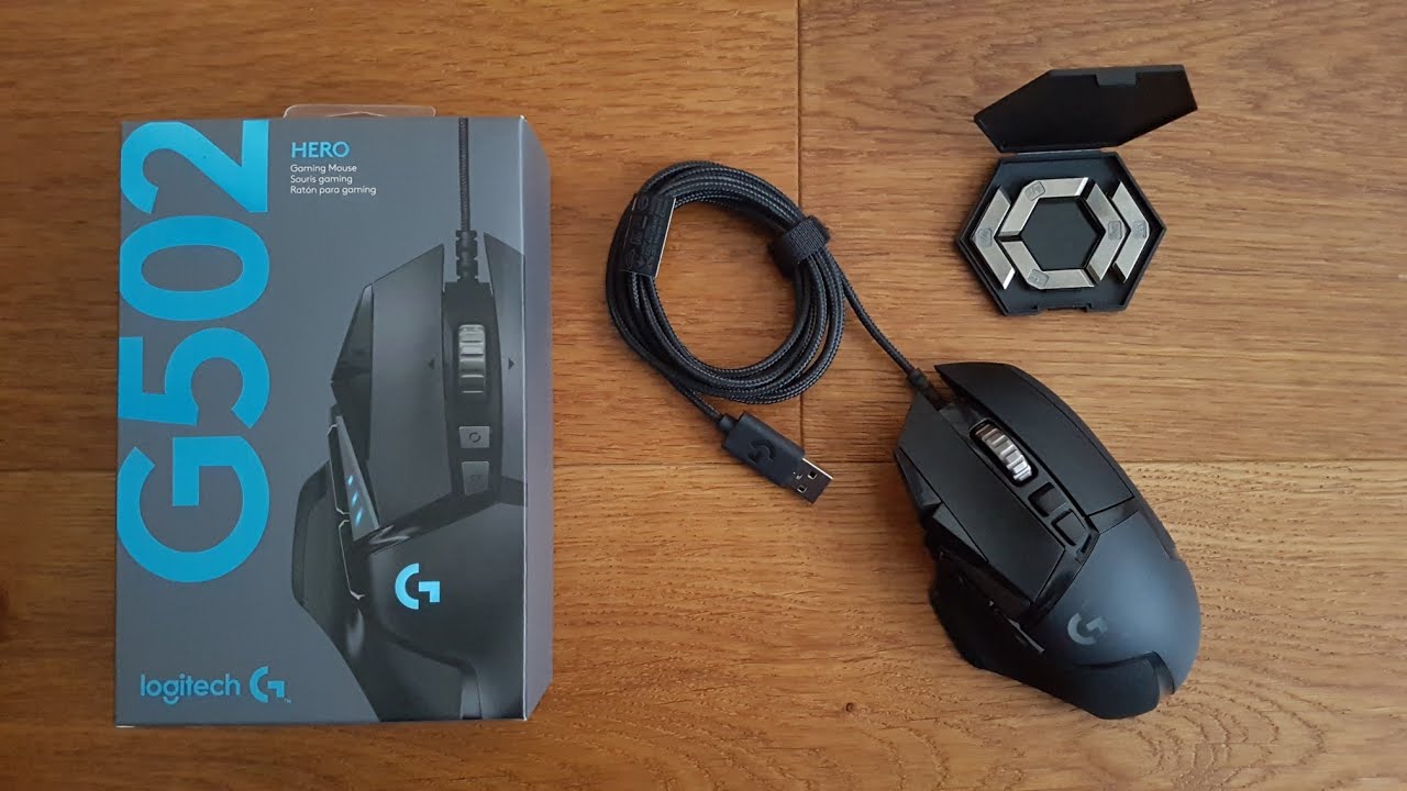 Logitech G502 Hero BEST GAMING MOUSE EVER Unboxing and Complete Setup 