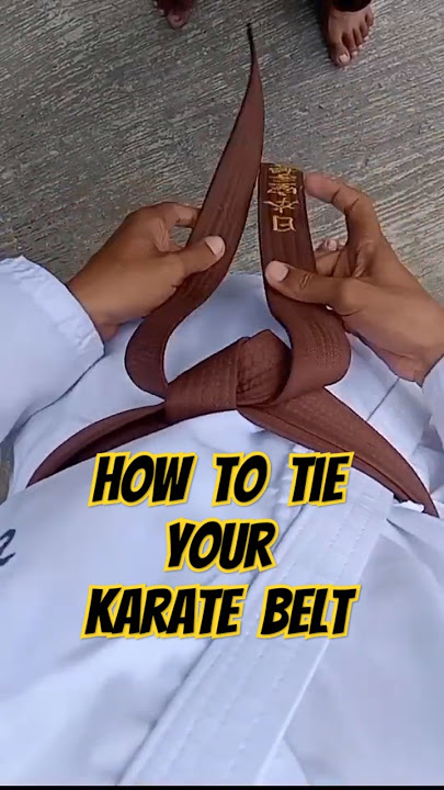 Download lagu Cara Memakai Obi 🥋 Sabuk #Karate [view from above]
