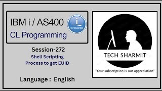 Process to get EUID using shell Script in ibmi training  | shell scripting in ibmi