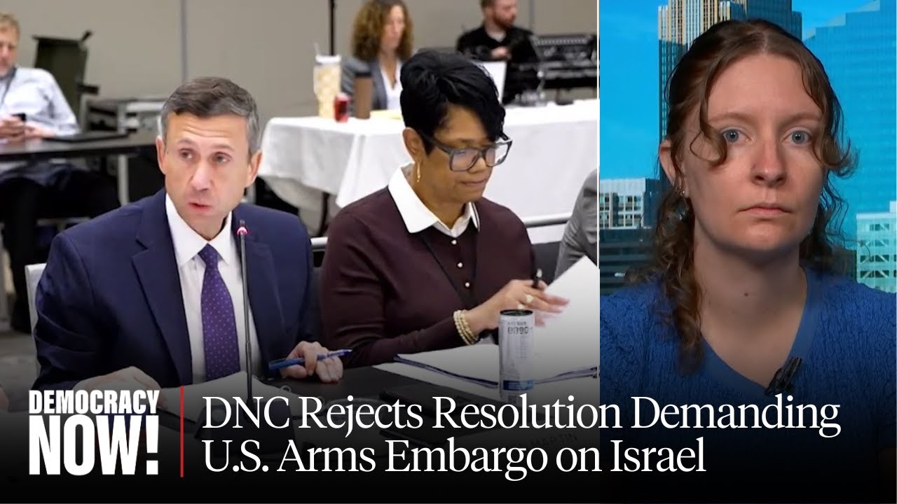 DNC Panel Rejects Resolution Demanding U.S. Arms Embargo on Israel