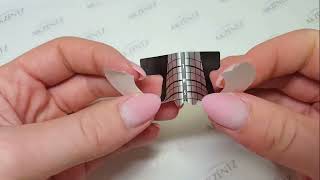 How To Apply Nail Forms Perfectly Pro Tips For Bitten & Natural Nails Nail Form Tutorial