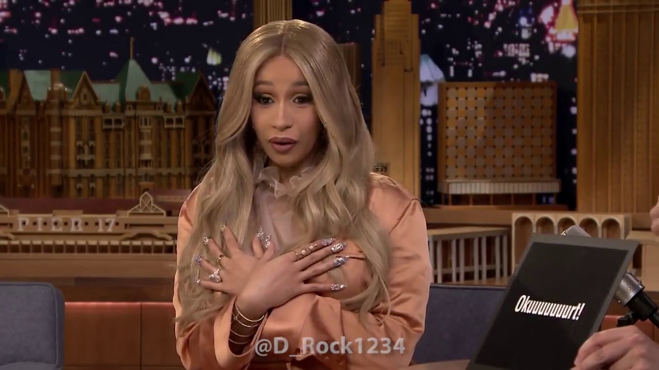 Cardi B's interview with Jimmy Fallon goes off the rails AGAIN funny