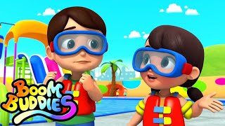 Let's Swim Together!| Songs for Children | Boom Buddies | Nursery Rhymes and Kids Songs