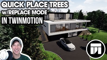 Quickly REPLACE MODEL OBJECTS in Twinmotion with Replace Mode