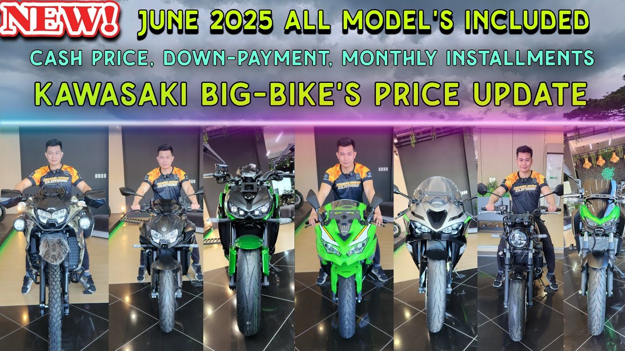KAWASAKI BIGBIKES PRICE UPDATE PHILIPPINES JUNE 2025