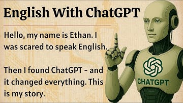 How I Learned English With ChatGPT || Step By Step For Beginners ✅️|| Graded Reader || Learn English